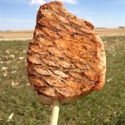 Pork Chop on a Stick