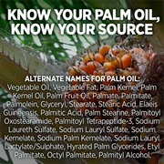 Avoid Products With Palm Oil & Help Stop Rainforest Destruction.