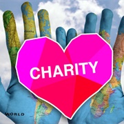 Donate 100.000,- To Charity