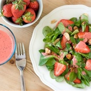 Strawberry Salad With Strawberry Poppy Seed Dressing