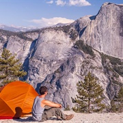 Camp in the Wilderness in Yosemite