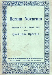 Rerum Novarum (Pope Leo XIII)