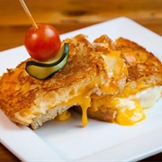 Beer Soaked Grilled Cheese