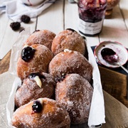 Blackberry Donuts