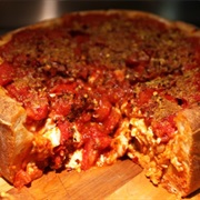 Chicago Deep Dish Pizza