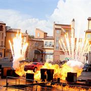 Lights Motors Action Stunt Show