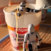 Storm Trooper Making Noodles