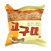 Korean Sweet Potato Shaped Snacks