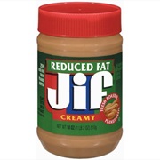 Jif Reduced Fat Creamy Peanut Butter