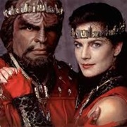 Worf and Jadzia (Star Trek: DS9)