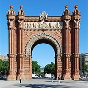 Arco De Triunfo, Barcelona