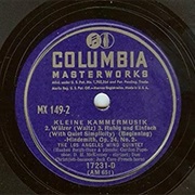 Hindemith: Kleine Kammermusik for Wind Quintet