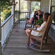 Sitting on the Front Porch