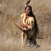 Native Boy Hunting