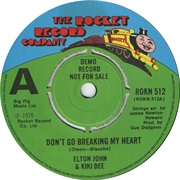 Don't Go Breaking My Heart - Elton John & Kiki Dee