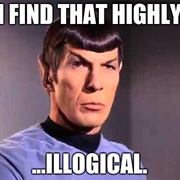 ... Highly Illogical- Star Trek Series