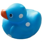 Blue Rubber Ducky