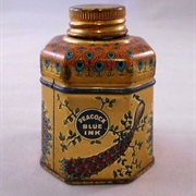 Peacock Blue Ink