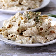 Caramelised Onion and Goat's Butter Pasta