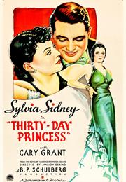 Thirty-Day Princess (Marion Gering)