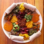 Eat Ethiopian Food