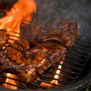 Given the Barbeque a Good Scrubbing