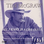Tim McGraw - All I Want Is a Life
