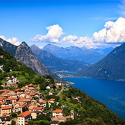 Lake Lugano, Switzerland