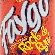 Faygo Rock &amp; Rye