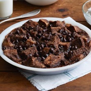 Chocolate Bread Pudding
