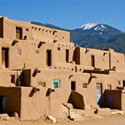 Oldest Continuously Inhabited Community - Taos Pueblo, NM