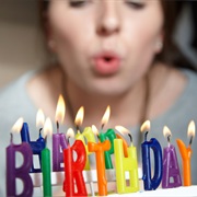 Blow Out Candles and Make a Wish