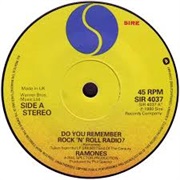 Do You Remember Rock N Roll Radio ... Ramones