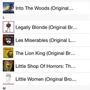 Only Listen to Show Tunes