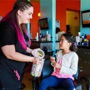 Get a Lollipop After a Haircut