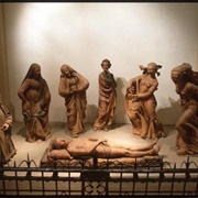 Niccolò Dell&#39;arca: Lamentation Over the Dead Christ (C.1490) Pinacoteca Nazionale, Bologna