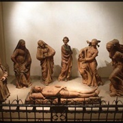 Niccolò Dell'arca: Lamentation Over the Dead Christ (C.1490) Pinacoteca Nazionale, Bologna