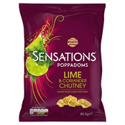 Lime and Coriander Chutney Crisps