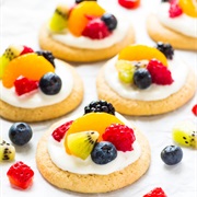 Fruit Pizza Cookies