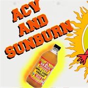 Apple Cider Vinegar for Burns, Stings, & Sunburn