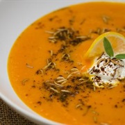 Carrot Buffalo Worm Soup