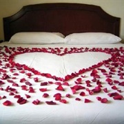 Cover the Bed in Rose Petals