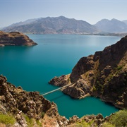 Charvak Lake, Uzbekistan