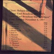 Emil Beaulieau Has a Relapse