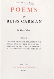 Poems (Bliss Carman)