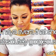 Tell Naya Rivera That She's Absolutely Gorgeous