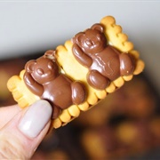 Cookie With Teddy Bear