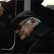 Stan Lee - Bus Passenger