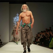 Modeled in a Fashion Show