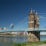 John A. Roebling Suspension Bridge, Cincinnati, Ohio